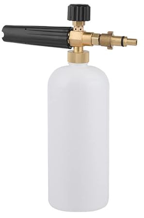 YUET schaumlanze 1L für Nilfisk/Kew/Alto(Bayonet) HUTER Anlu,hochdruckreiniger, Einstellbare schaumkanone/Schaumdüse/Pianka lanca/piankowa lanca