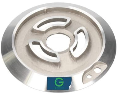 G GRIMALDI Bruciatore Tripla Corona Gigante per Piano Cottura Cucina Compatibile SMEG 870650452 | Bruciatore Gas + Spartifiamma | Ricambio Wok/Alta Potenza