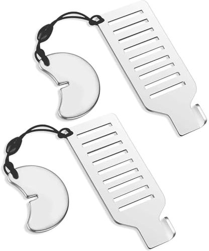 2 PCS Portable Security Lock for Home, Travel & Hotel - No Drill Door Lock Latch