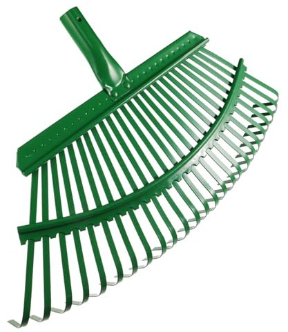 FONDOTIN Garden Soil Leaves Rake Robuster Laubrechen Für Gartenarbeit Zähne Für Entfernen Von Und Gras Vielseitiges Gartengerät Für Pflanzen Und Rasenpflege
