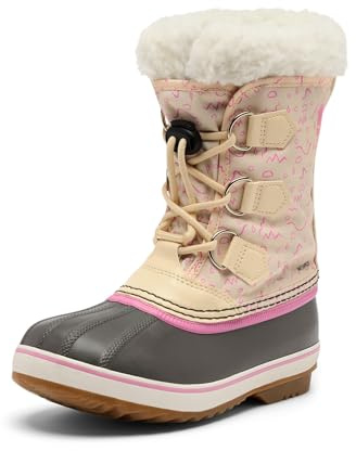 Sorel YOOT PAC Nylon WP Stövlar, Väderbeständig Design, Varm Isolering, Avtagbart Foder, Enkel Användning - Ungdom Unisex