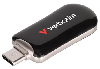 Verbatim Plectra USB-C-minne 64 GB svart