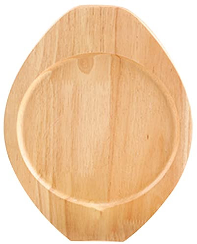 Mikinona Sottopentola in Legno e Sottopentola Per Casseruola Multifunzione Resistente Al Calore Per Forniture Pentole Protegge Superfici e Impedisce Scottature Design Moderno e Per Uso