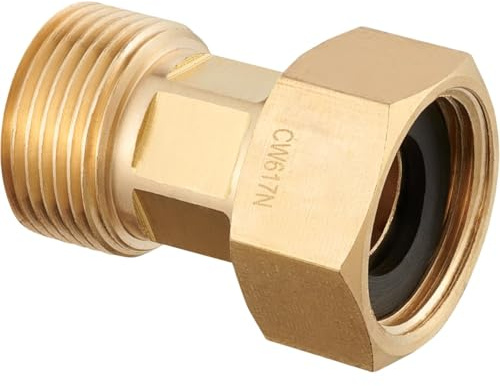KNM TRADE Messing Bewegliche Verschraubung Wasserinstallation 5/4 | Einfache Handhabung, CW617N Messing, EPDM-Dichtung, korrosionssicher