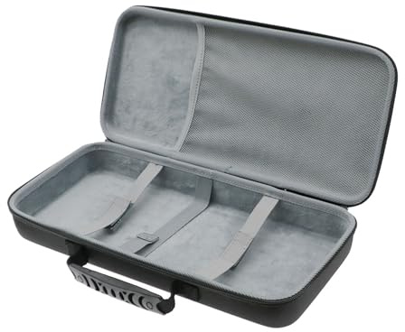 CAZSTYK Funda de transporte rígida de repuesto para teclados mecánicos Kick75 para viajes a casa, solo funda de almacenamiento para teclado