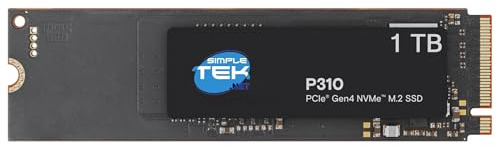 SIMPLETEK - Unità SSD M.2 NVMe PCIe 4.0 da 1TB - Formato 2280 - fino a 7100MB/s - Disco a Stato Solido Interno Gen 4 - P310
