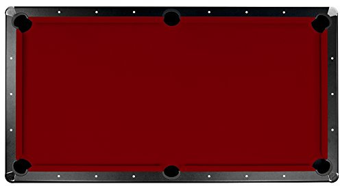 Championship Saturn II Billiards Cloth Pool Table Felt , Burgundy, 8-Feet