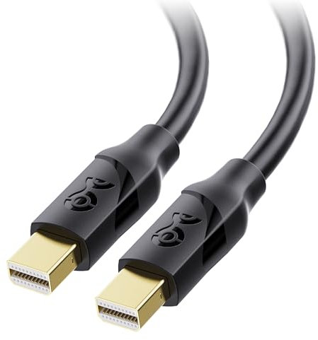 Cable Matters Mini DisplayPort to Mini DisplayPort Cable (Mini DP Cable) in Black 2m - 4K Resolution Ready
