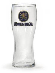 Lowenbrau Pint Glass 20OZ / 568ML