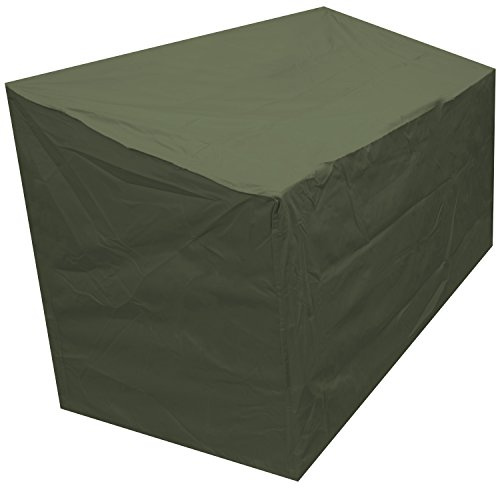 Oxbridge Green 4 Seater Outdoor Garden Bench Cover 2m x 0.68m x 0.66-0.91m/6.6ft x 2.25ft x 2.2-3ft 5 YEAR GUARANTEE