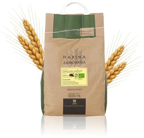 Harina De Espelta Integral Ecológica | 5 Kg | De Molino De Piedra | Para Pan Y Repostería | Harina Espelta 100% Natural | Favorece El Tránsito Intestinal | Fibra Alta Y Sabor Tradicional