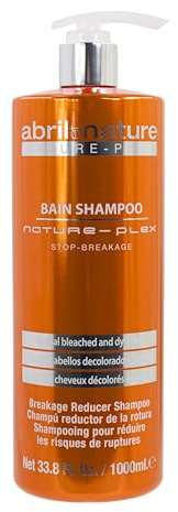 abril et nature - Nature Plex, STOP Rottura - Shampoo Preventivo, Protettivo e Riparatore per Capelli - Capelli Molto Trattati o Danneggiati - Trattamento Protettivo dalla Rottura - 1000 ml