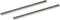 Meister Hobelmesser 82 x 5,5 x 1 mm - 2 Stück - Hochwertiger Stahl - Wendemesser beidseitig nutzbar / Ersatzmesser für Elektrohobel / Wechselmesser / Zweischneidige Ersatzklingen / 5906170