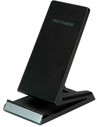 ROLINE Induktions-Lade-Ständer für Mobilgeräte | 10W | Ständer zum kabellosen Aufladen | Qi Wireless Charging