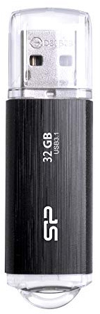 Silicon Power 32GB Blaze B02 Unidad Flash USB 3.0, Color Negro