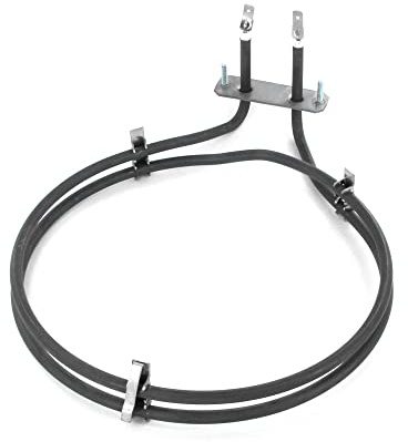 DL-pro Heizung Umluft 2200W 230V für Gorenje 379201 258967 Privileg 07731904 Heizung Heißluftheizung Heizelement für Backofen Herd