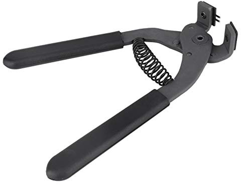 Herramienta perforadora de cuero, alicates silenciosos, perforadora de cuero de acero al carbono, alicates de costura, perforadora de cinturón(4 mm-2 dientes)