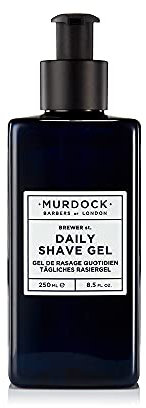 Murdock London Gel da barba quotidiano | perfetto per rasatura veloce e quotidiana | Made in England | 250 ml
