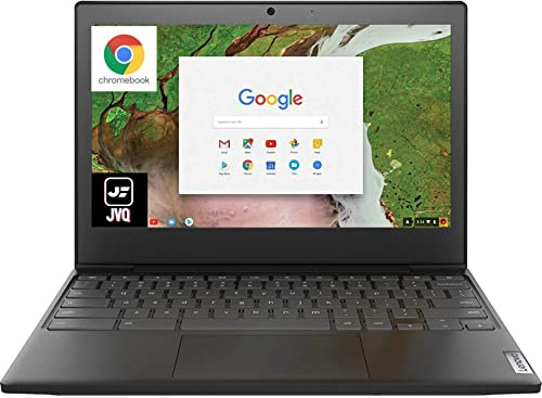 Lenovo Laptop Chromebook 3 11 de 11.6 pulgadas para negocios y estudiantes, AMD A6-9220C (hasta 2.7 GHz), 4 GB de RAM, 32 GB eMMC, cámara web, USB tipo C, WiFi, Bluetooth, Chrome OS, negro + JVQ MP