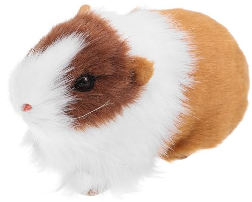 PRETYZOOM Simuliertes Hamstermodell 4.72X2.76X2.36In Realistisches Tiermodell Für Kinderzimmer Dekoration Und Pädagogisches Spielzeug Geschenk