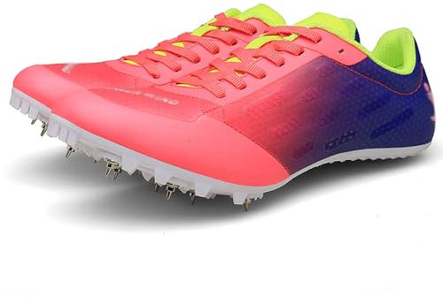 Leichtathletik-Sprint-Spikes,Neue Leichtathletikschuhe,Unisex Spiked Sprint Leichtathletik-Laufschuhe,Outdoor Sport Cleats Athletics Spikes Trainingsschuhe,Für Männer Frauen Und Jugend