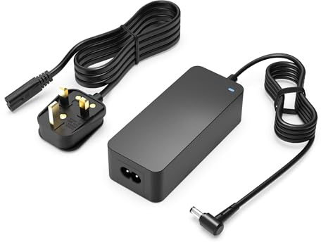 65W AC Charger Replacement for Toshiba Satellite Pro R50 R40 R5O-B-12V | R50-C-11M R50-C-135 R50-B-12W R50-B-12P R50-B-12N R40-C-14L Laptop Power Adapter Supply Cord