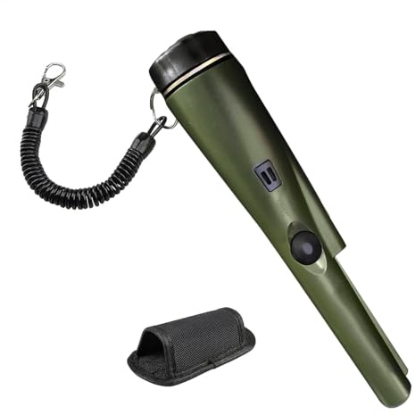 Metal Detector Pinpointer - Metal Detector Wand | Waterproof Treasure Finder, Hand Held High Accuracy Portable Finder, Professional Tester with Holster for Treasure Hunting