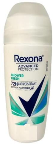 6x Rexona Deodorant Roll-on Advanced Protection - Shower Fresh - 50ml