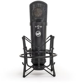 Warm Audio - WA-87jr Black - Micrófono de condensador - Triple patrón polar - Negro