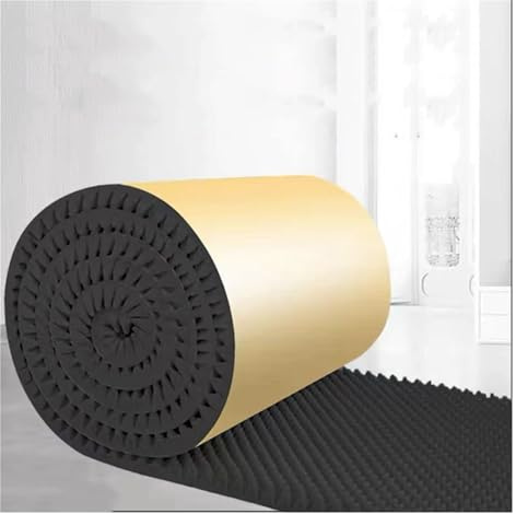 Soundproofing Foam Panels - 5cm Thick Self-Adhesive Acoustic Insulation for Studios, Offices, and Homes, Easy to Cut