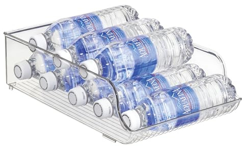 iDesign 72730 Fridge Binz Water Bottle Holder, Clear