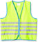 Wowow Fun Gilet de sécurité Enfant Jaune Fluo Taille S (5-7 ans)