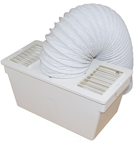 Yourspares Ufixt Tumble Dryer Condenser Vent Kit Box | Indoor Venting with Hose | Moisture Trap compatible with Indesit IDV65 IDV75
