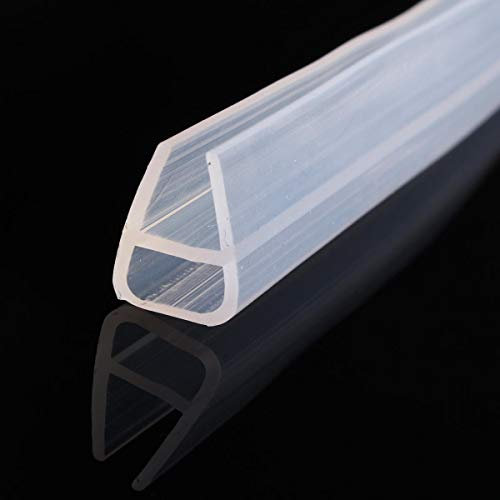 Joint d'étanchéité pour porte de douche de 8 mm d'épaisseur de verre 2 m