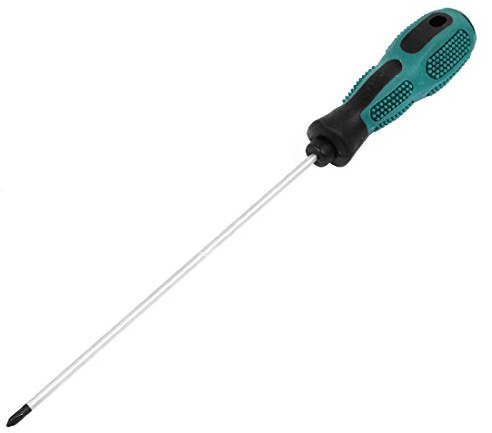 Aexit Accueil Handy Cyan Noir Poignée Antidérapante Phillips Tournevis cruciforme 23cm Long AL590305J536782H