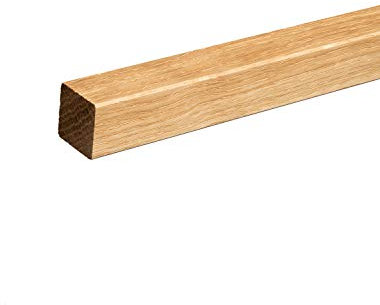 REESE | Quadratleiste Abschlussleiste Sockelleiste | Eiche GEÖLT | 20x20x2300mm | 1 Stück | 2,3lfm