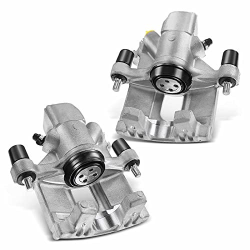 Frankberg 2x Pinza Freno Pinza del Freno Asse Posteriore Sinistra Destra Fusione di alluminio Compatibile con M.i.n.i R50 R53 M.i.n.i Cabriolet R52 Replace# 34216763730