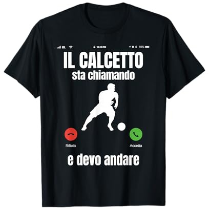 Calcetto Divertente Calcio a 5 Futsal Regalo Maglietta
