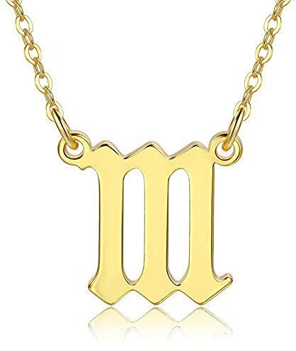 RXSHOUSH Halskette Anhänger für Frauen Gold Goldene Günstige Zahl Kombination Paar Liebhaber Mutter Geschenkkette Halskette 111