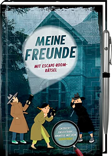 Freundebuch: Meine Freunde – Mit Escape-Room-Rätsel