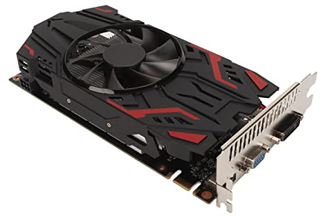 GTX550 Ti Tarjeta Gráfica para Computadora GTX550Ti 4GB 128BIT GDDR5 Tarjeta Gráfica para Juegos con Pantalla Estereoscópica 3D, Interfaz Multimedia HD y VGA y DVI, DirectX11,