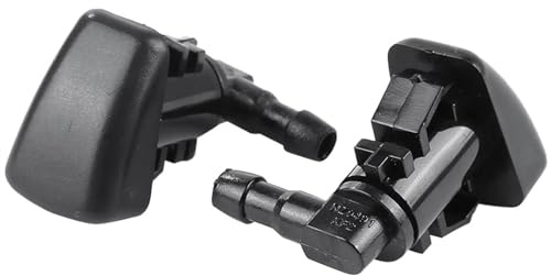 Gicleur De Lave-Glace Compatible avec Ford pour Fusion 2008 2009 2010 2011 2012 2 Pièces Buses De Lave-Glace Avant Buses De Bras D'essuie-Glace De Lave-Glace 8E5Z-17603-A