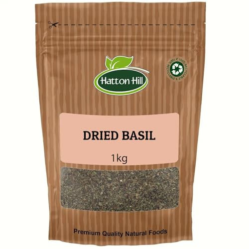Dried Basil 1kg by Hatton Hill