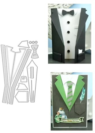 Anzug Kleidung Stanzschablonen 3D Karten Stanzen für DIY ScrapBooking Album Dekorative Papier Handwerk und Karten Herstellung