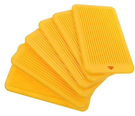 AUTSUPPL 6stücke Garganelli-brett Aus Kunststoff Für Herstellung Von Gnocchi-nudeln Haushaltswerkzeug Zum Formen Von Pasta Leicht Und Tragbar Für Home-küchengebrauch