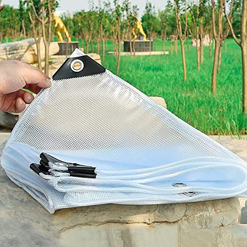 Telone impermeabile universale resistente da 1 m x 1 m, con copertura in nylon di alta qualità da 200 g/m² con occhielli rinforzati