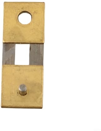 Pendelblatt aus Metall für alte Uhren verbessern die Eleganz Ihrer Uhr (21 x 8 mm, Doppelstück)