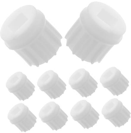 jojofuny 10pièces Fournitures Pour Hachoir à Viande Accessoires Pour Hachoir à Viande Électrique Tubes à Farce Pour Saucisses Vis De Hachoir à Poussoir De à