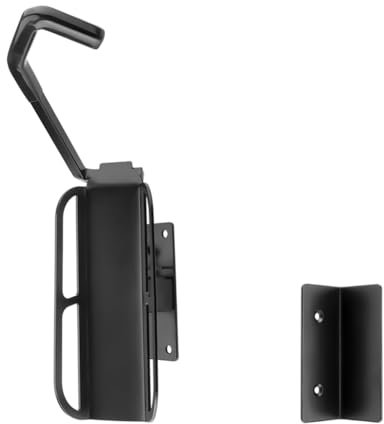 Vocdikficy 1 Confezione Portabiciclette Girevole per Montaggio A Parete per Bici Garage con Vassoio per Pneumatici Portabiciclette Verticale Gancio per Portabiciclette per Garage