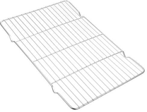 KOCKSHION Rejilla De Alambre Para Hornear Inoxidable 34x24 Cm Acero Resistente Para Enfriamiento y Escurrir Alimentos Uso Horno Multifuncional Para Cocina y Barbacoa